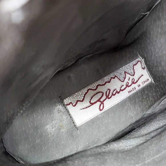 SOLDVtg 80s colorblock boots/heels - Picture 16 of 16